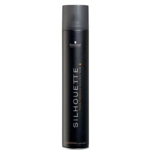 Лак для волос SCHWARZKOPF "Silhouette" ультрасильной фиксации 500 мл(черный)